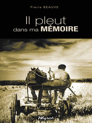 cover image of Il pleut dans ma mémoire